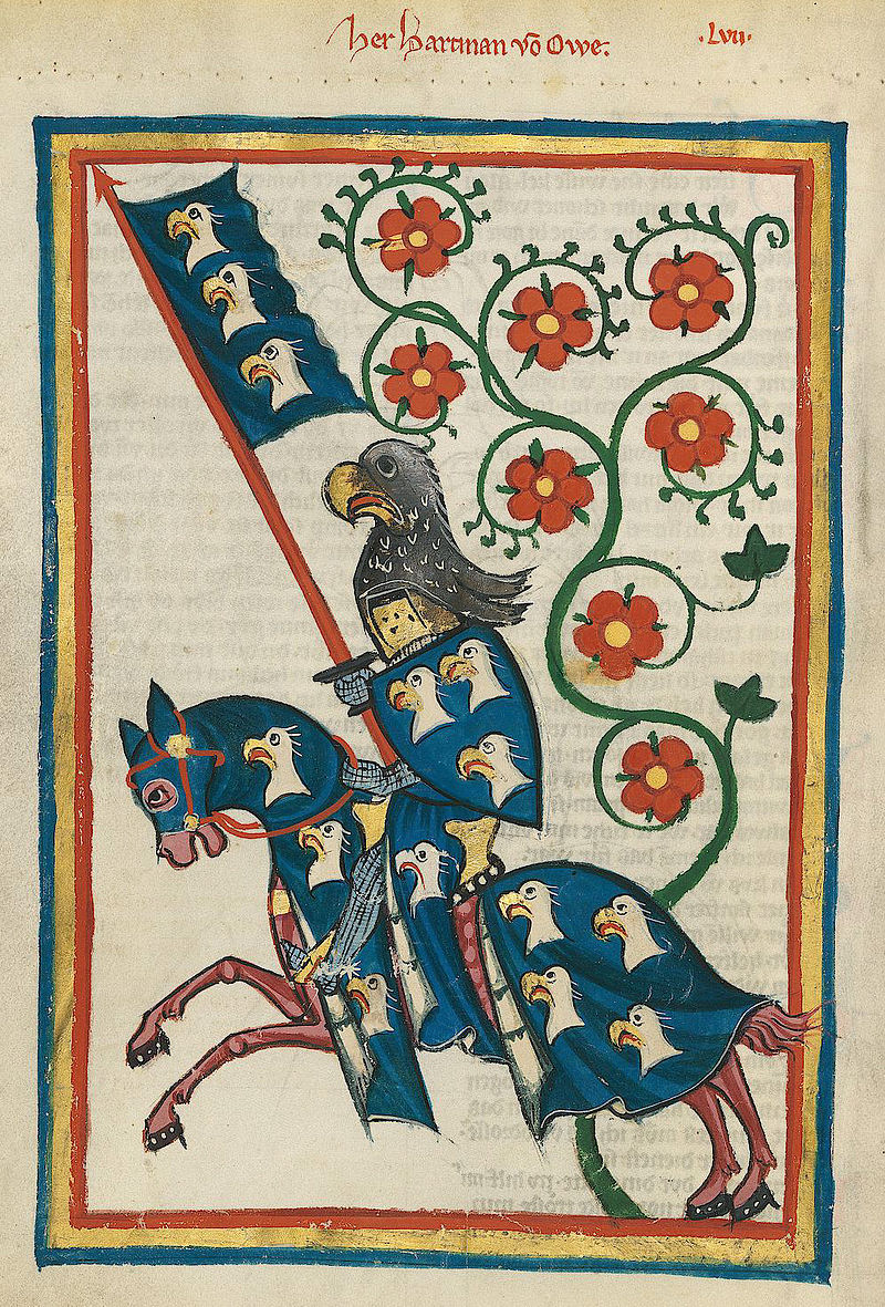 800px Codex Manesse Hartmann von Aue