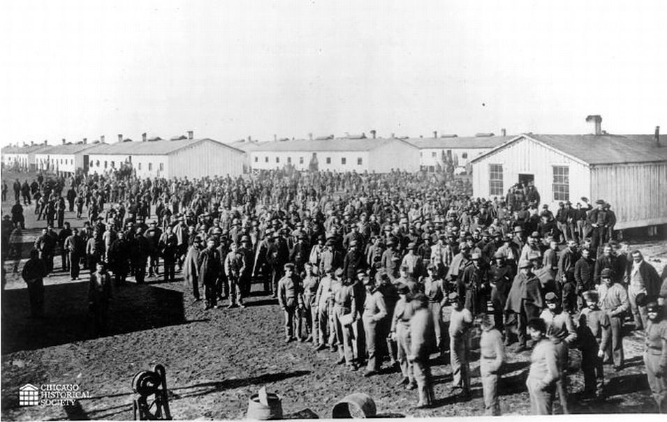 Confederate prisoners Camp Douglas4