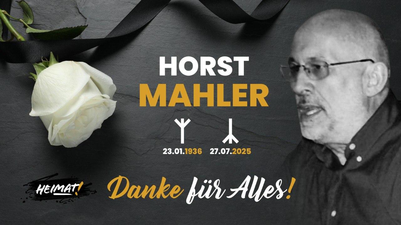 Horst Mahler avis deces