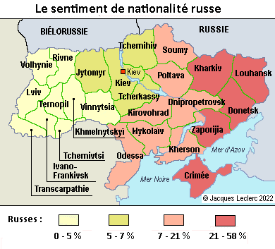 Ukraine map nationalite