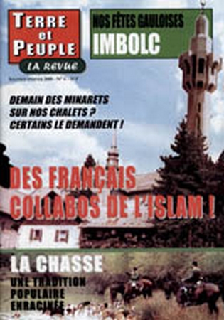 terre et peuple magazine 06 des français collabos de l'islam
