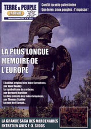 terre et peuple magazine 13 La plus longue Mémoire de l'Europe