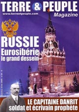 terre et peuple magazine 24 Russie Eurosibérie le grand dessein