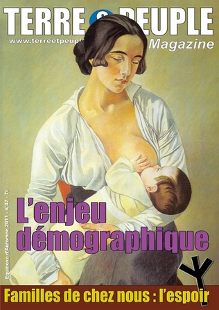 terre et peuple magazine 47 L'enjeu démographique
