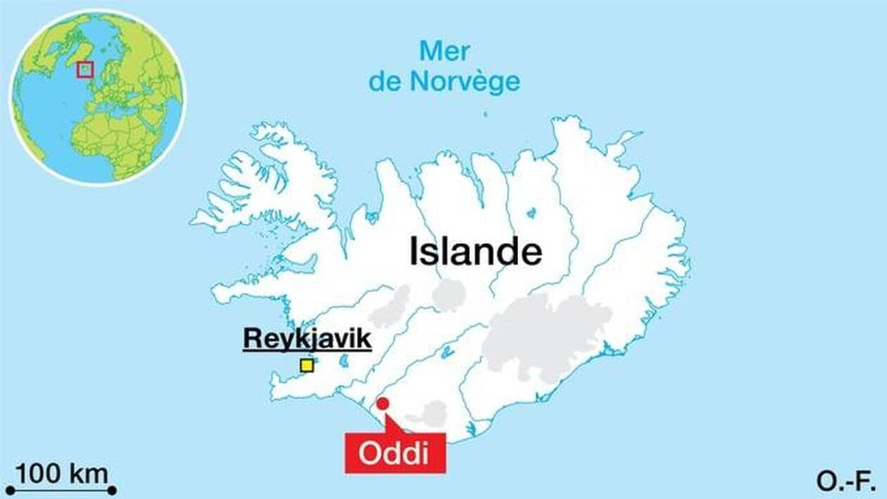 carte islande