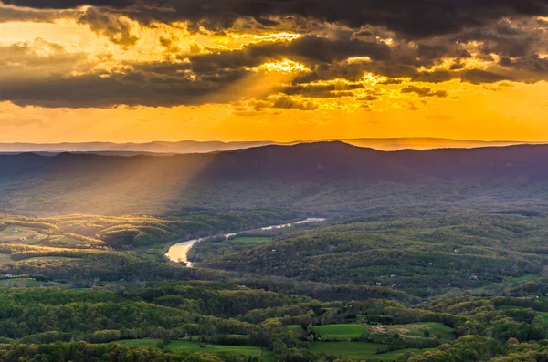 depositphotos 52605767 stock photo sunset over the shenandoah valley