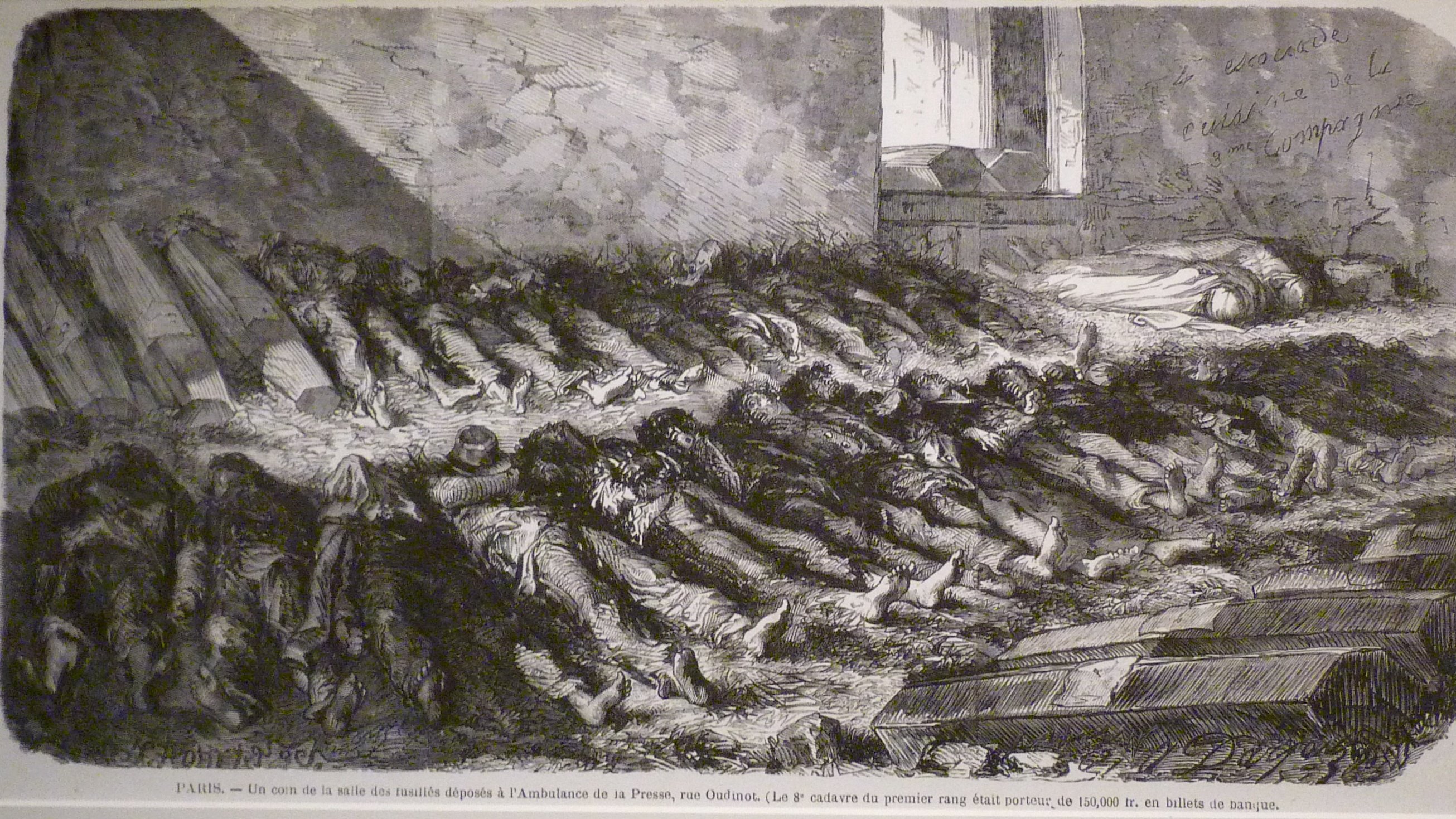 commune de paris cadavres de communards
