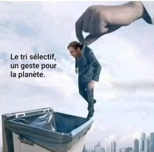 macron tri selectif