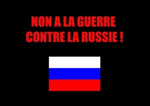 non a la guerre contre la russie 300x212