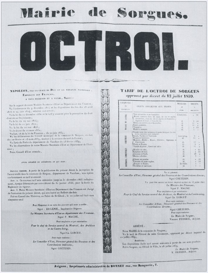 octroi 23 1