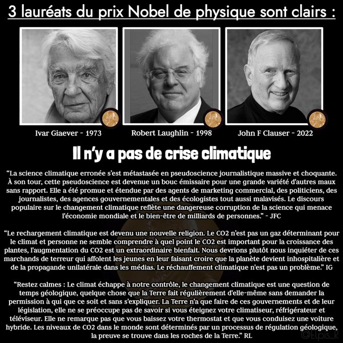 prix nobel climat