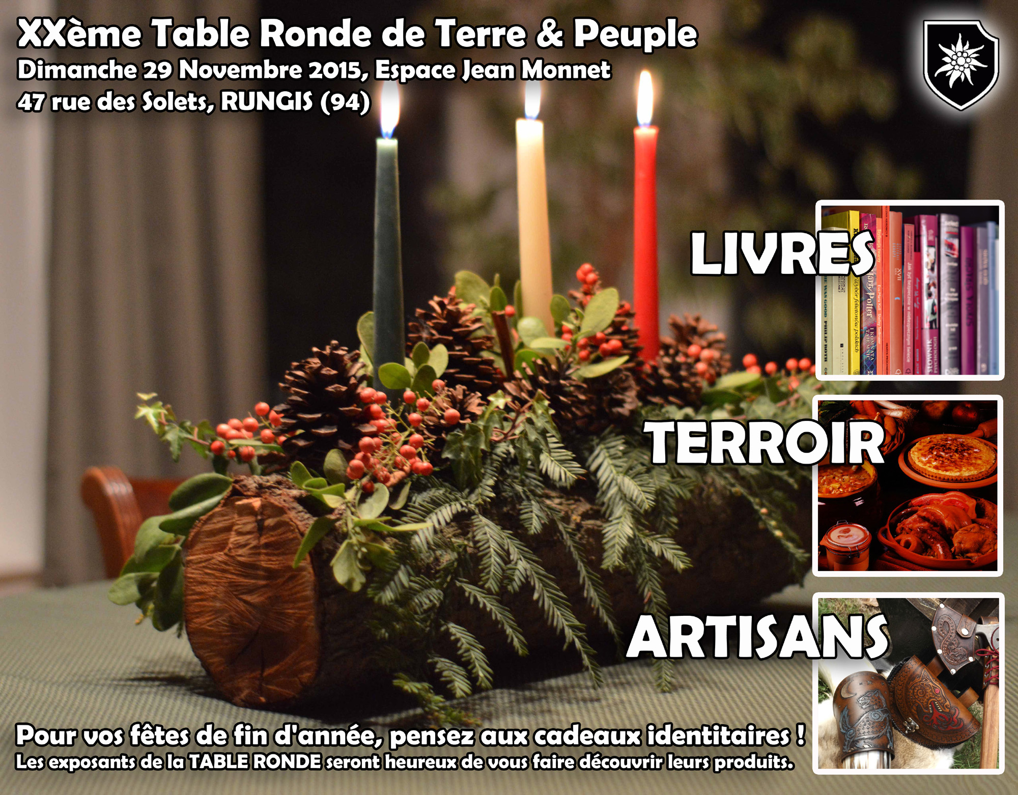 FLYER tableronde 2015 terre et peuple 29 novembre rungis