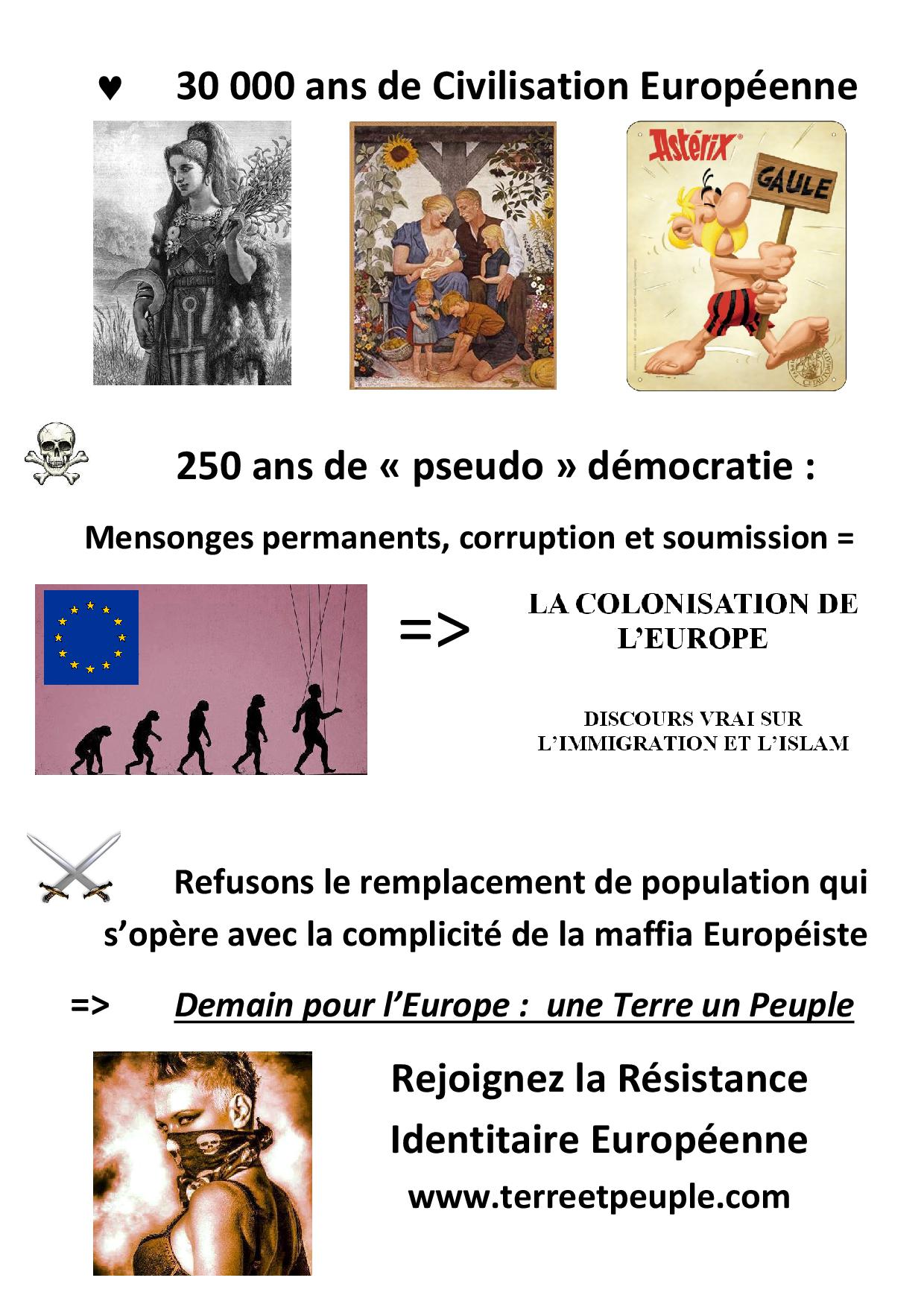 résistance identitaire européenne