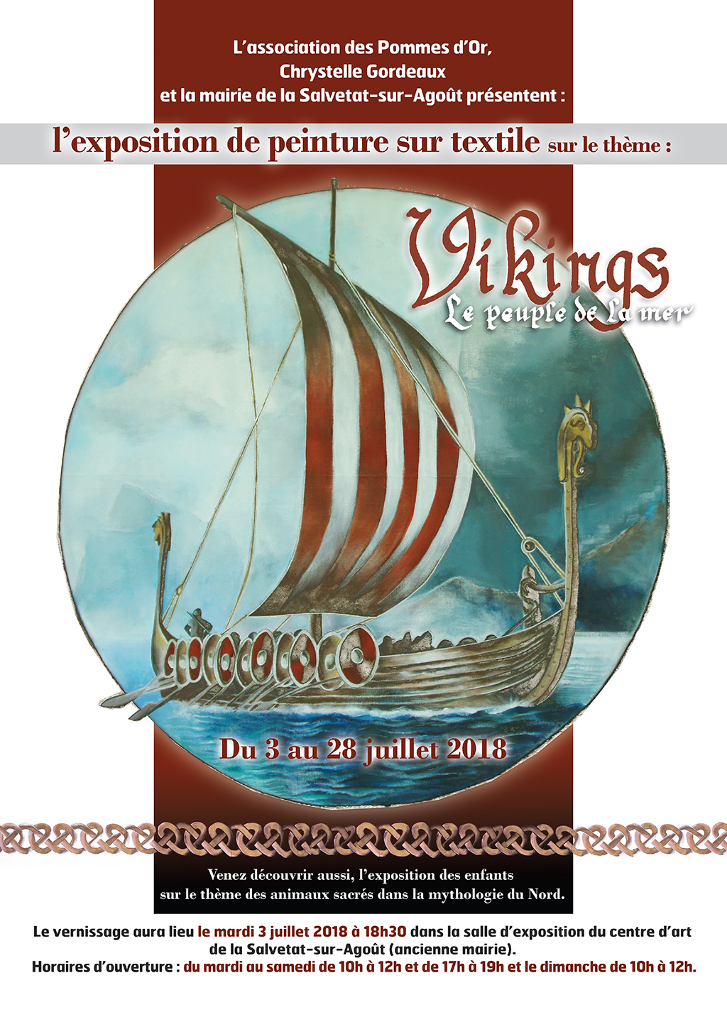 affiche viking exposistion