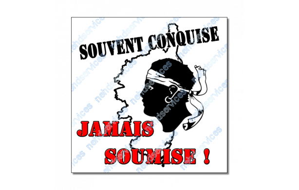 souvent conquise jamais soumise corse