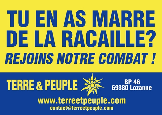 marre de la Racaille
