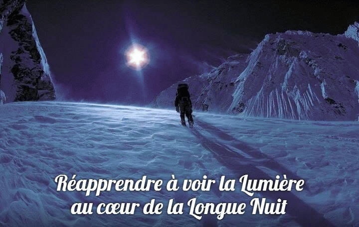 réapprendre à voir la lumière solstice hiver