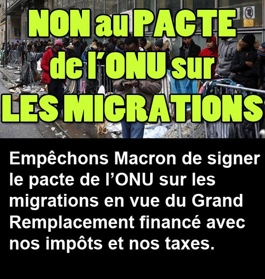 non pacte mondial migrations