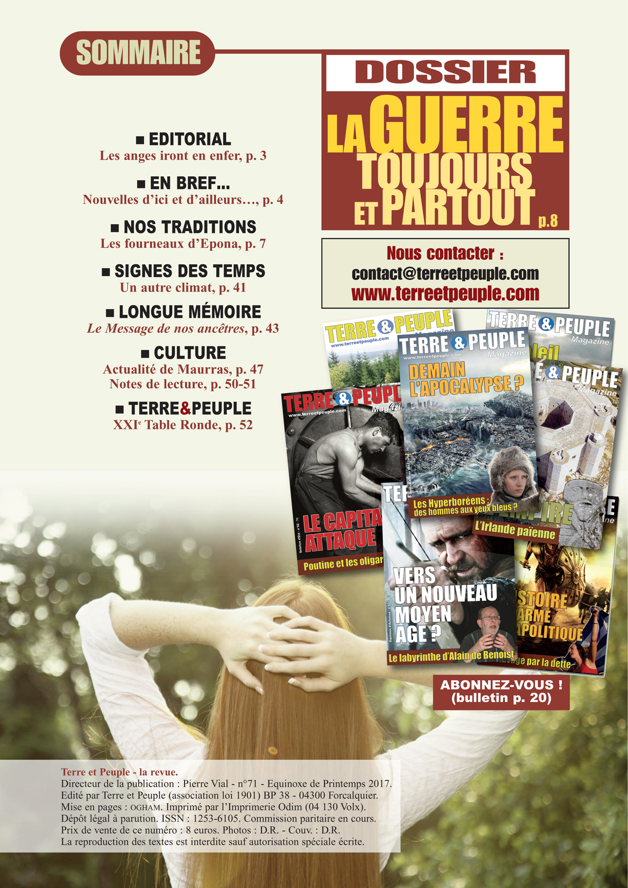 TP 71 sommaire la guerre toujours et partout