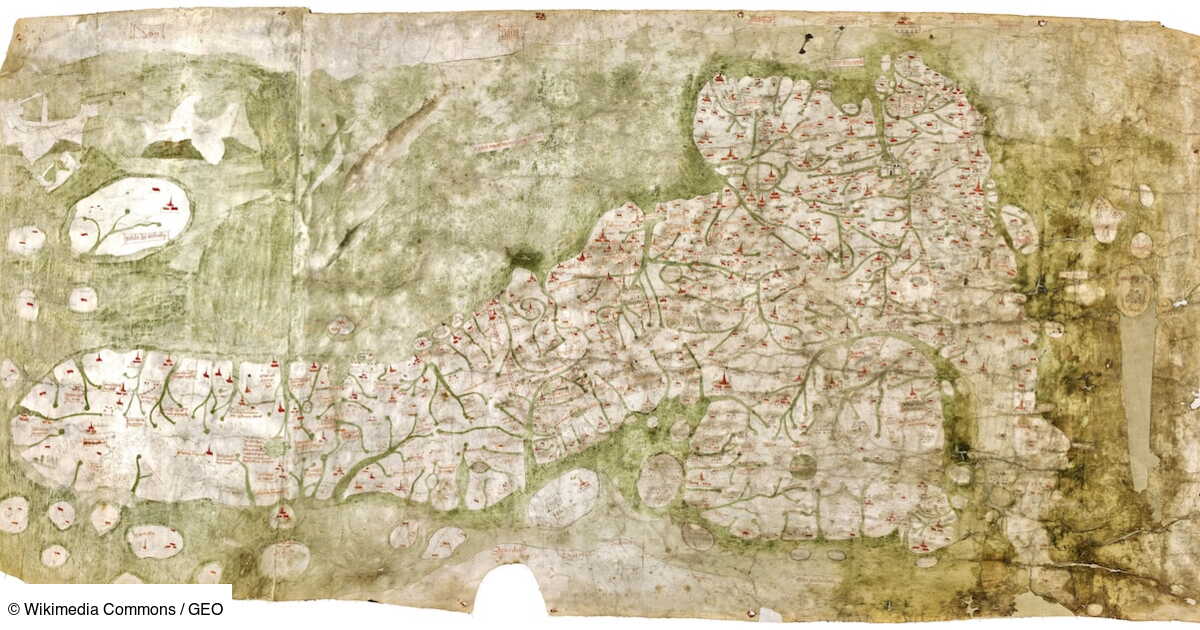 une carte medievale revele que les routes romaines n ont jamais disparu en grande bretagne