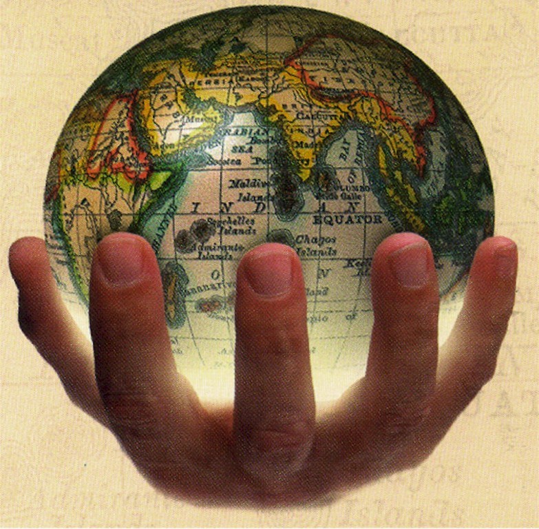 world in hand