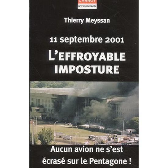 11 septembre 2001 l effroyable imposture