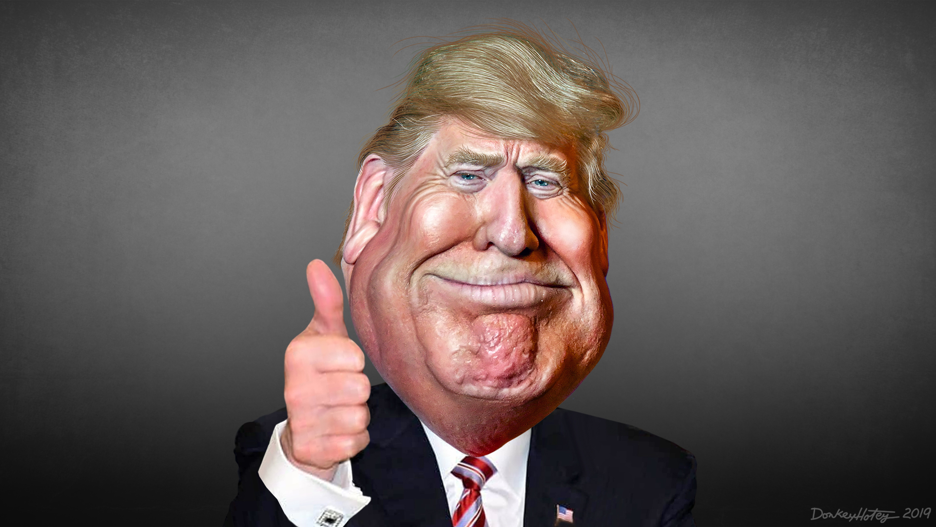 Donald Trump Caricature 47542637032