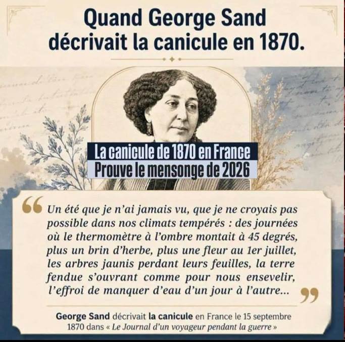 G. SAND canicule