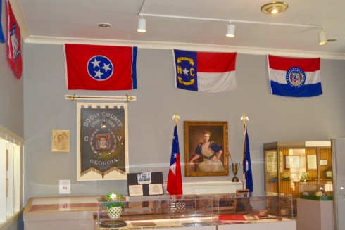 Interior of Jefferson Davis Museum 490x327