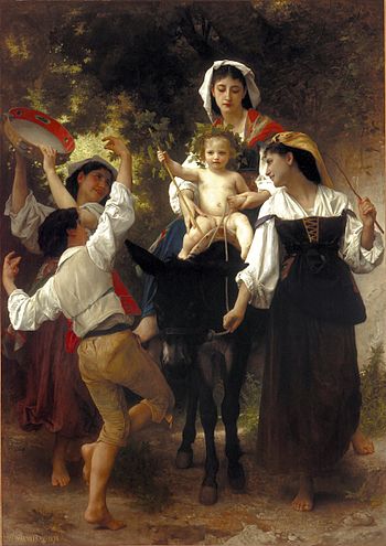 William Adolphe Bouguereau 1825 1905 Return from the Harvest 1878
