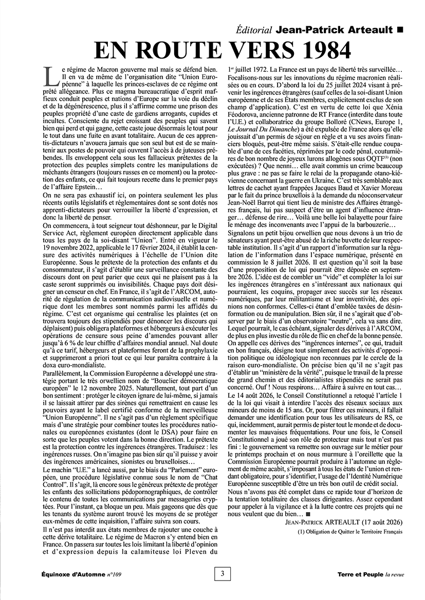 édito 109